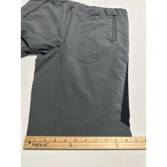 Salomon Advanced Skin Active Dry Shorts Men's Size Large Gray Hiking Running - Picture 12 of 12